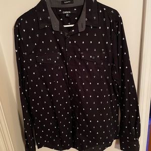 Long sleeved button down